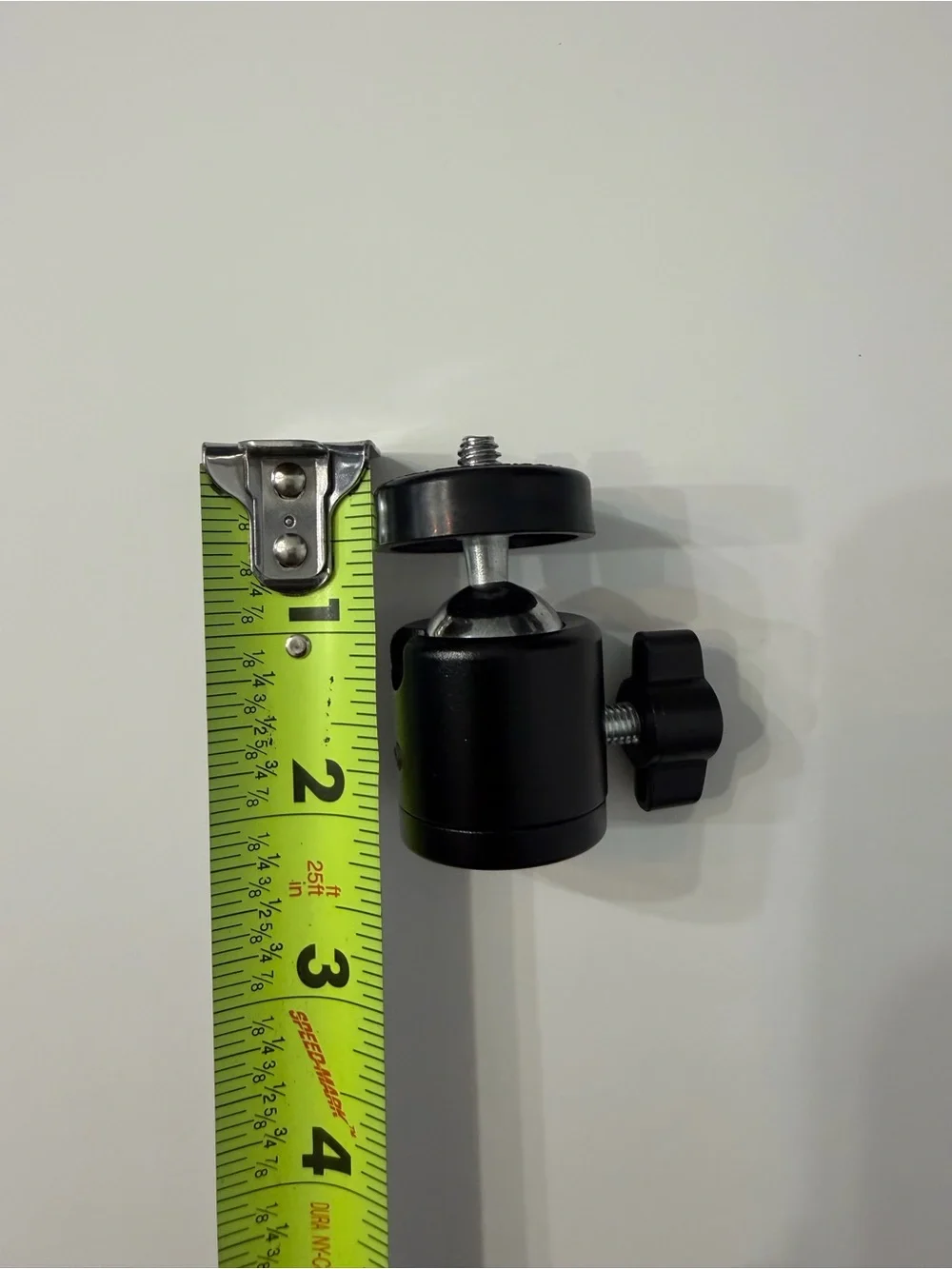 4 Pack Metal Tripod Mini Ball Head Mount 1/4” 360 Swivel Degree Adapter
